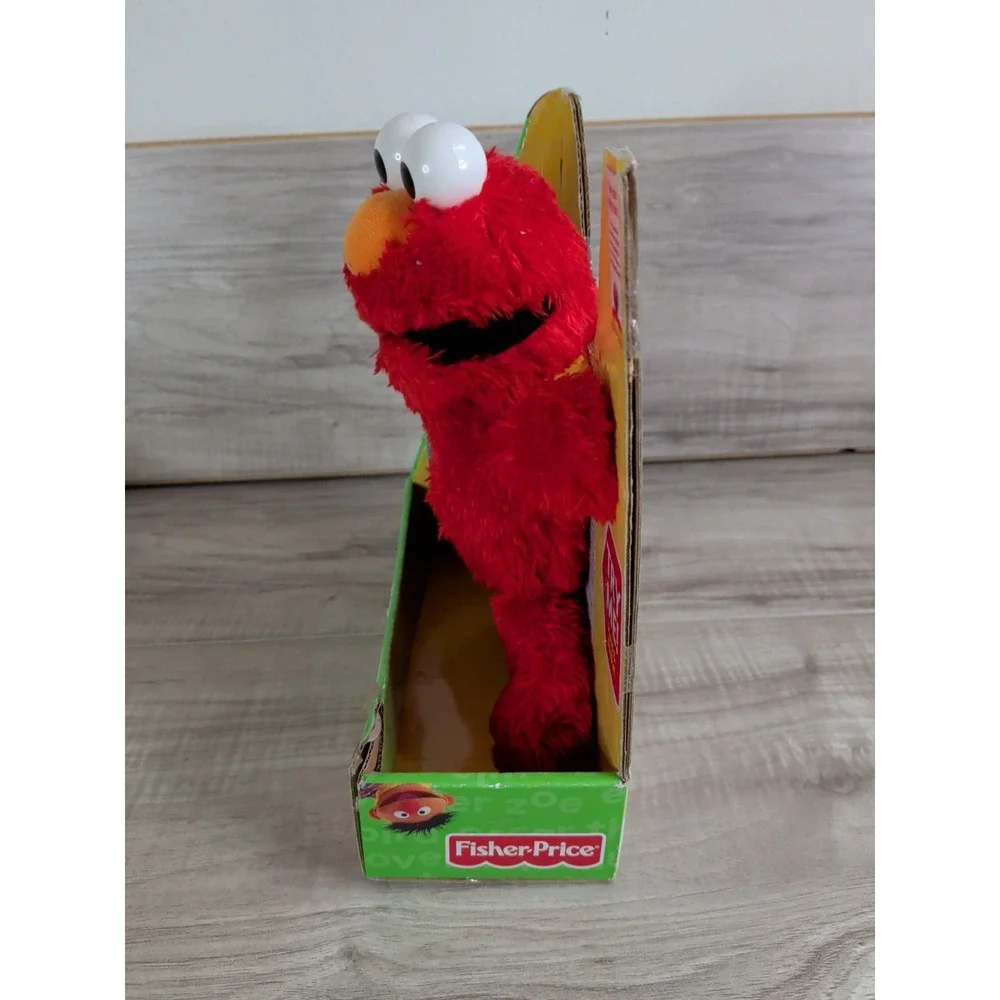 1 2 3 Sesame Street Chatters Elmo Fisher-Price Action Figure 